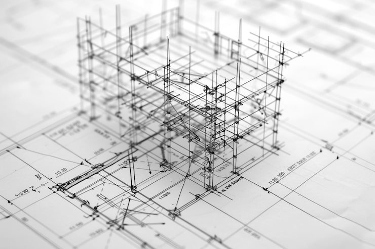 architectural drawing background 90380 10930